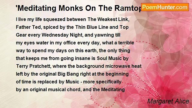 Margaret Alice - 'Meditating Monks On The Ramtop Mountains