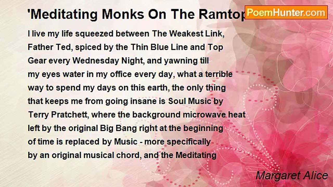 Margaret Alice - 'Meditating Monks On The Ramtop Mountains