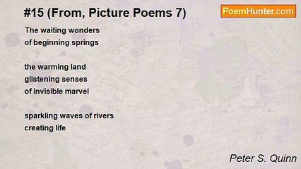 Peter S. Quinn - #15 (From, Picture Poems 7)