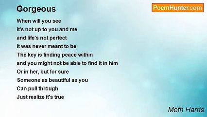 Moth Harris - Gorgeous