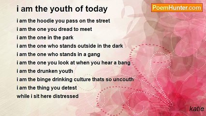 katie - i am the youth of today