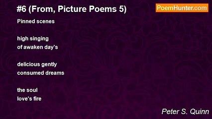 Peter S. Quinn - #6 (From, Picture Poems 5)