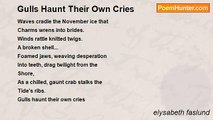 elysabeth faslund - Gulls Haunt Their Own Cries