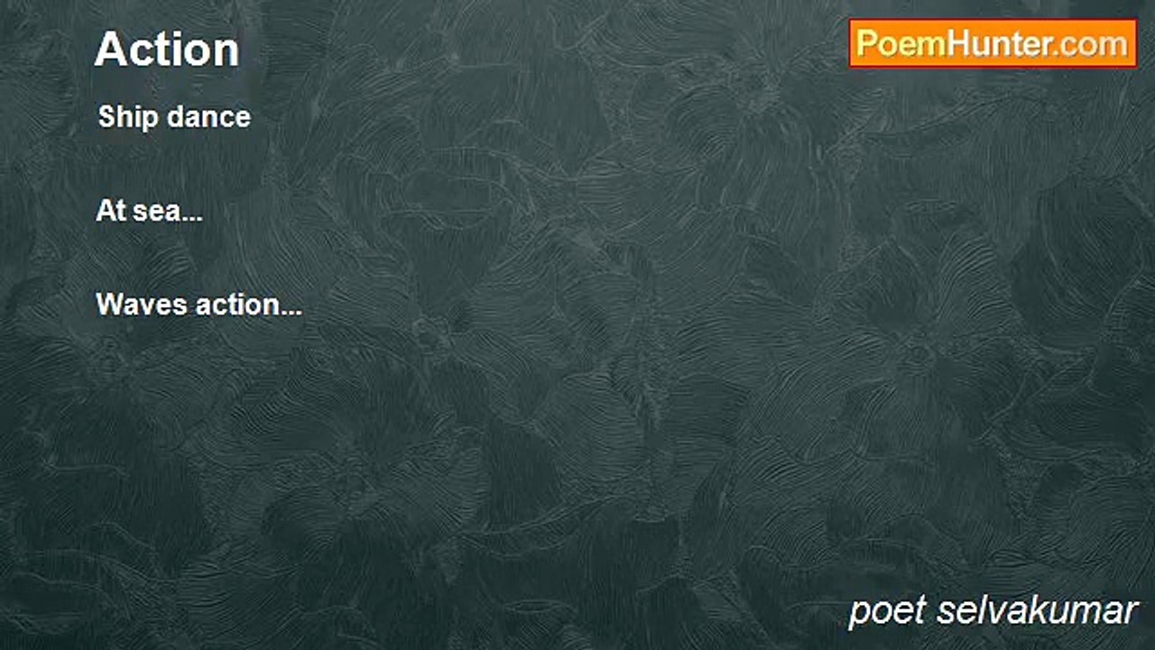 poet selvakumar - Action
