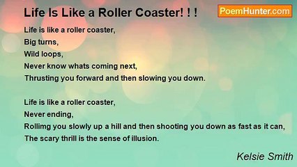 Kelsie Smith - Life Is Like a Roller Coaster! ! !