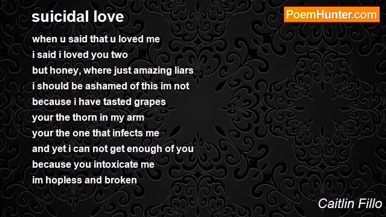 Caitlin Fillo - suicidal love