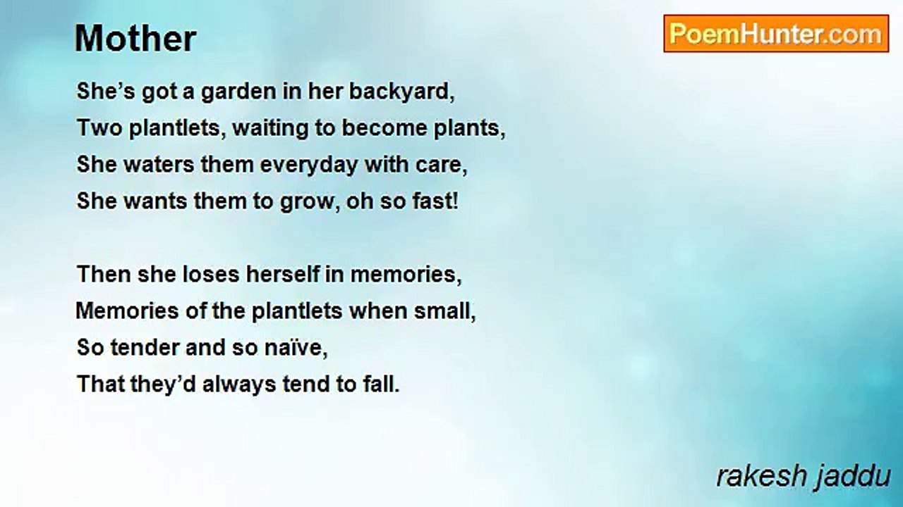 rakesh jaddu - Mother