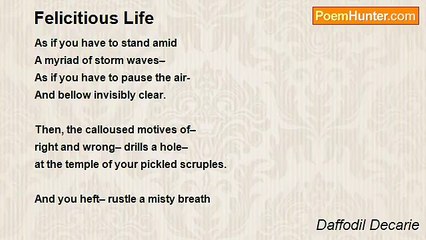 Daffodil Decarie - Felicitious Life