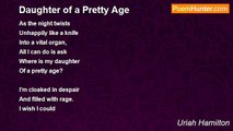 Uriah Hamilton - Daughter of a Pretty Age