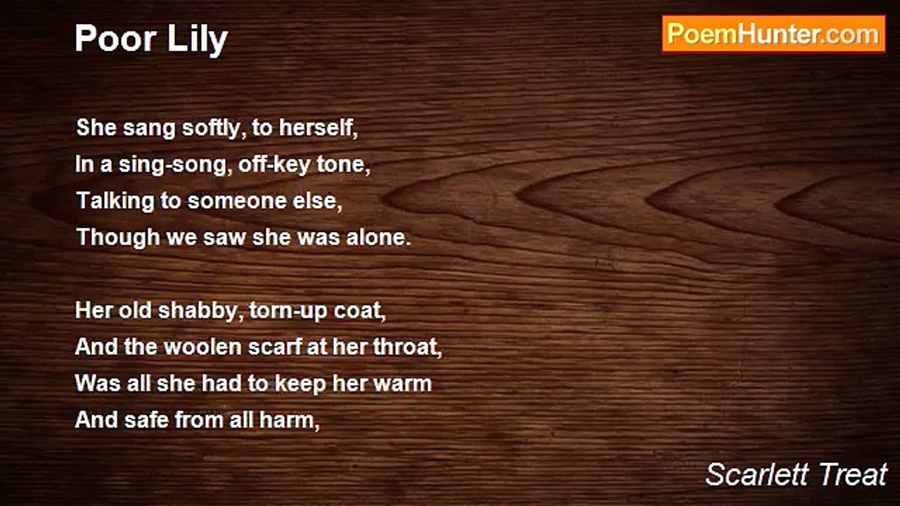 Scarlett Treat - Poor Lily