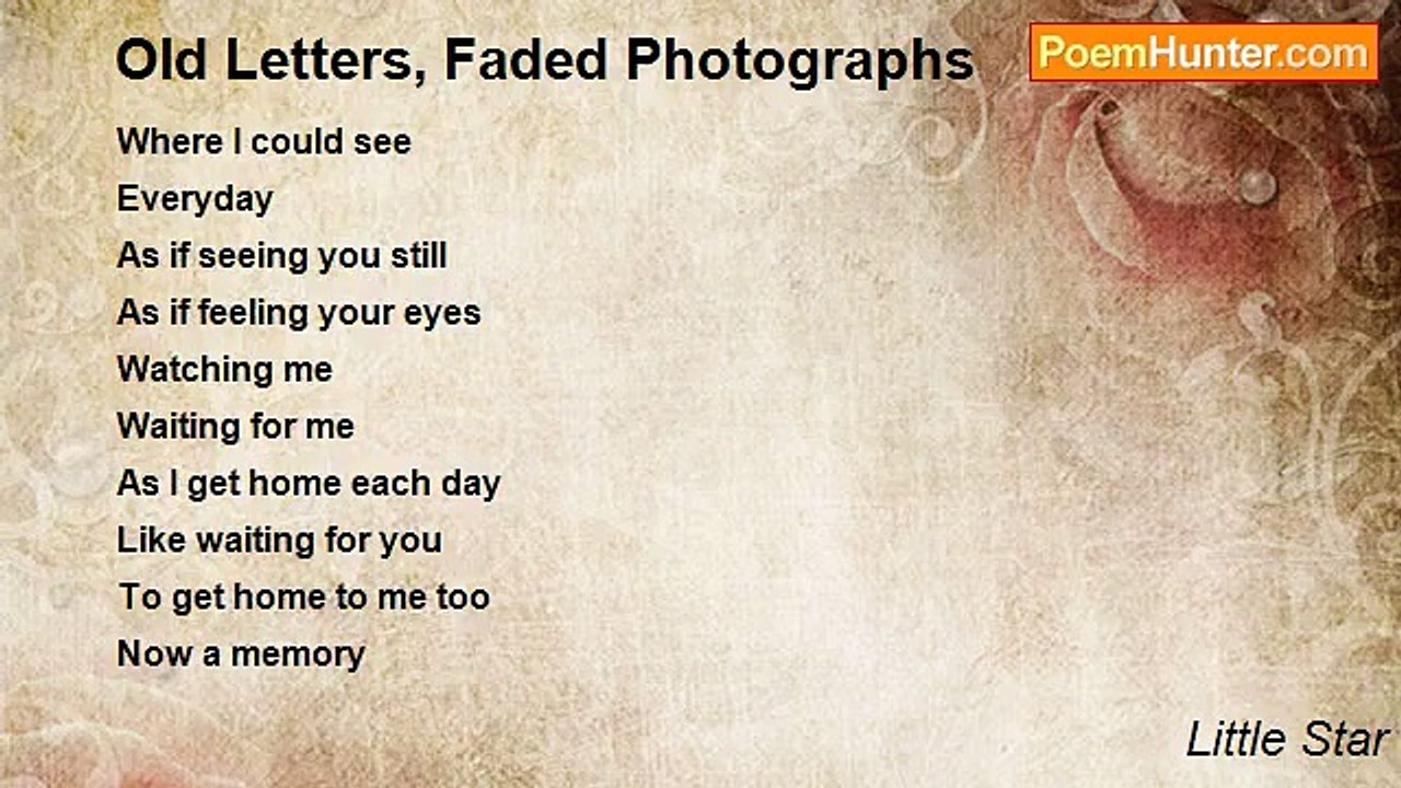 Little Star - Old Letters, Faded Photographs