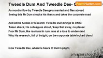 priyanka choudhury - Tweedle Dum And Tweedle Dee- One MBA The Other PhD