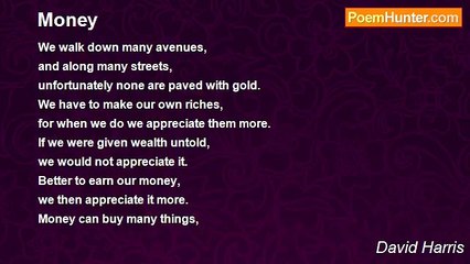 David Harris - Money