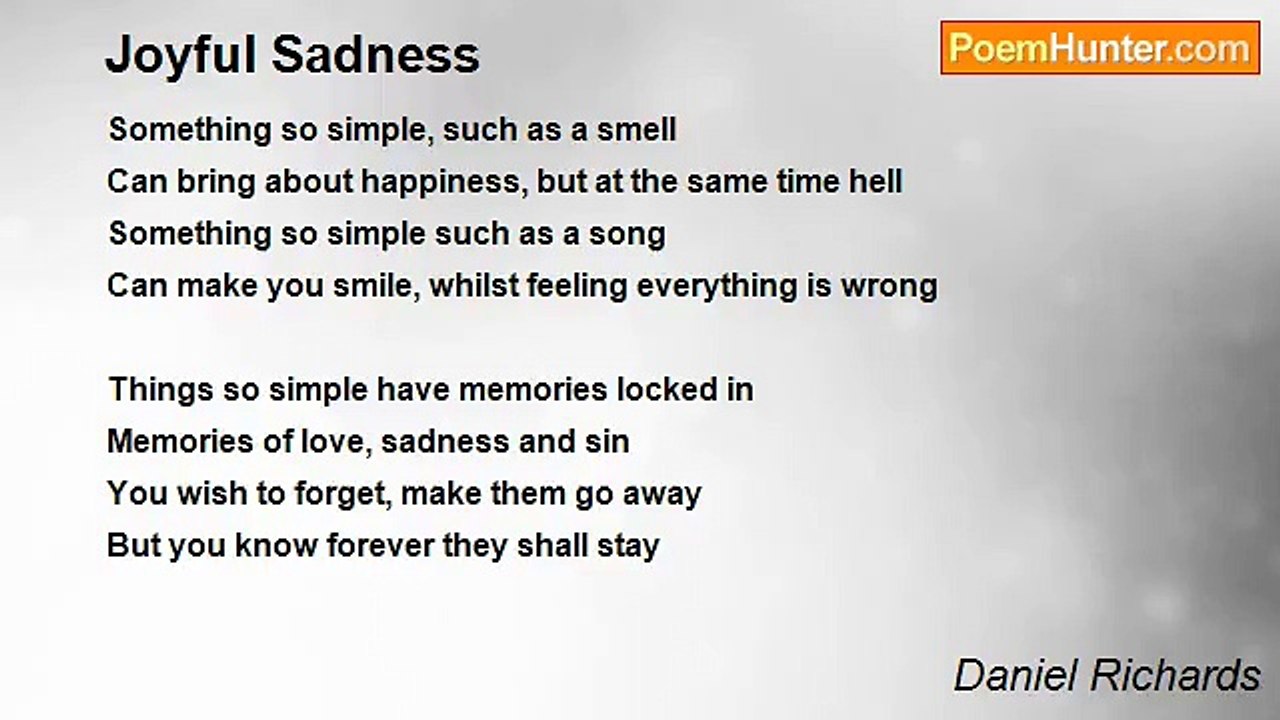 Daniel Richards - Joyful Sadness