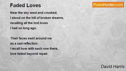 David Harris - Faded Loves