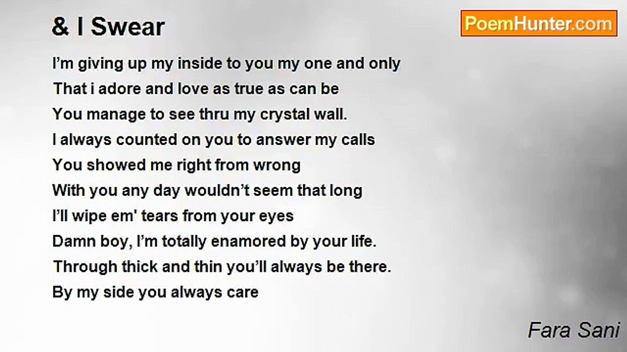 Fara Sani - & I Swear