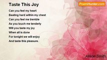 Alison Smith - Taste This Joy