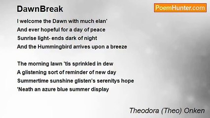 Theodora (Theo) Onken - DawnBreak