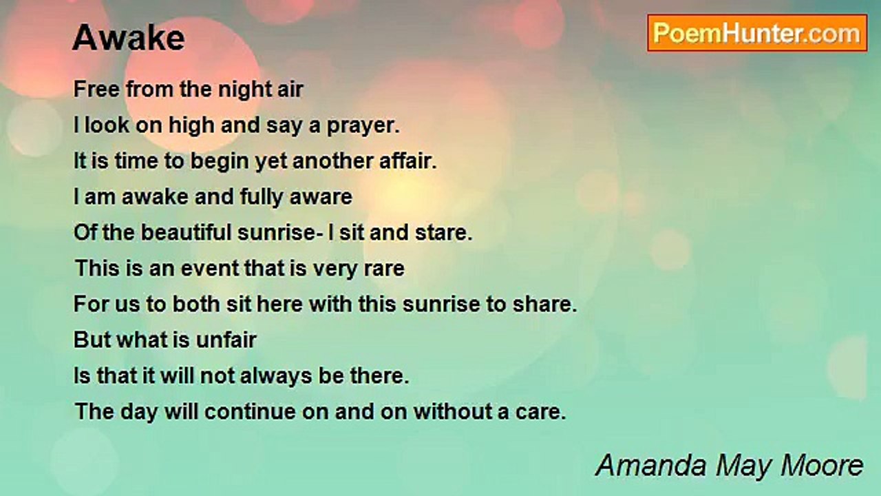 Amanda May Moore - Awake