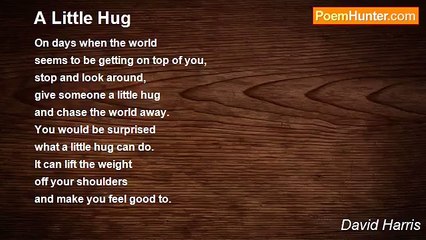 David Harris - A Little Hug