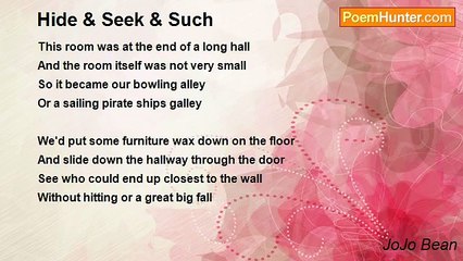 JoJo Bean - Hide & Seek & Such