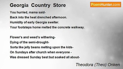 Theodora (Theo) Onken - Georgia  Country  Store