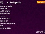 Melvina Germain - (872)      A Pedophile