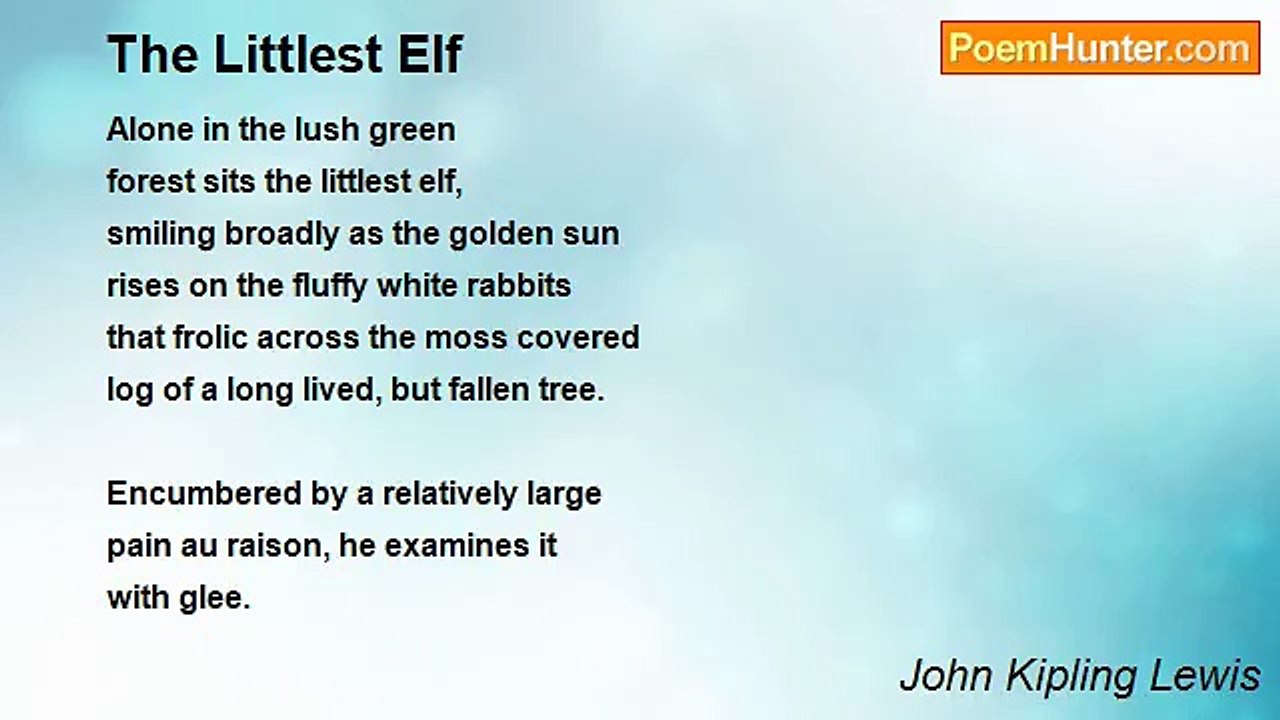 John Kipling Lewis - The Littlest Elf