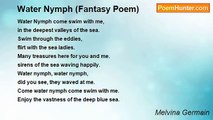 Melvina Germain - Water Nymph (Fantasy Poem)