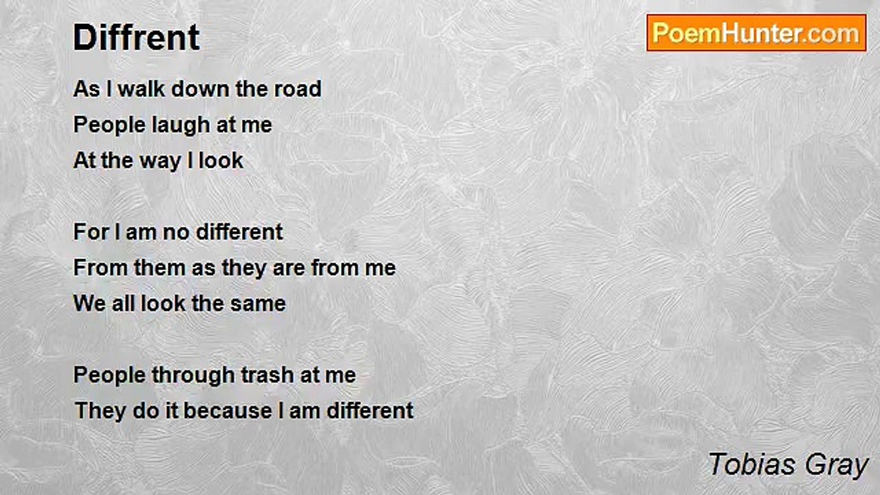 Tobias Gray - Diffrent