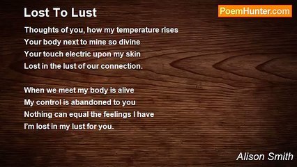 Alison Smith - Lost To Lust
