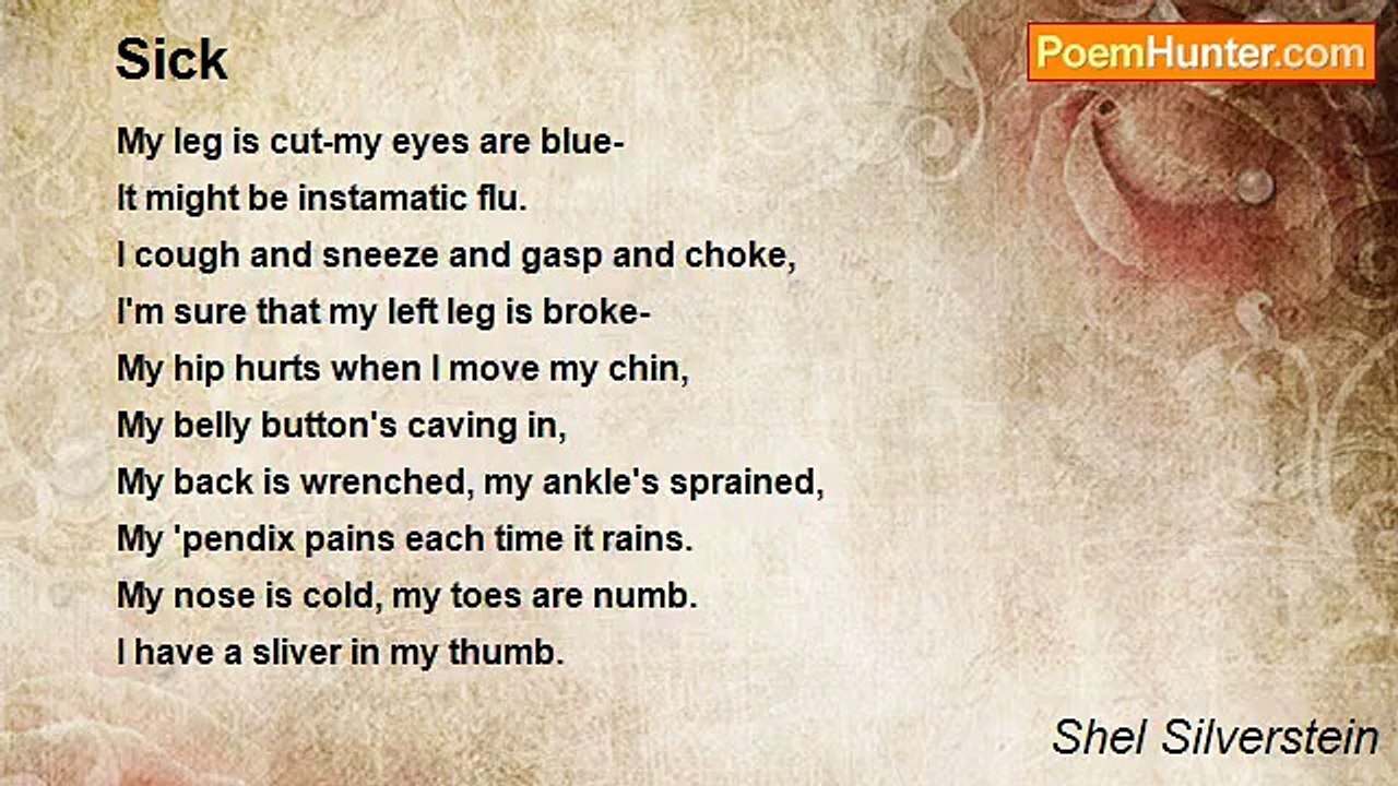 Shel Silverstein - Sick