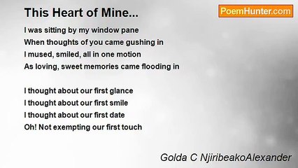 Golda C NjiribeakoAlexander - This Heart of Mine...