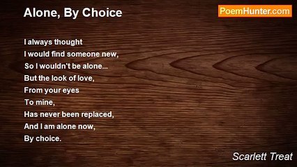 Scarlett Treat - Alone, By Choice