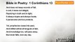 Dr John Celes - Bible in Poetry: 1 Corinthians 13