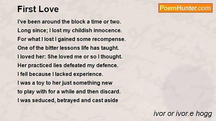 ivor or ivor.e hogg - First Love