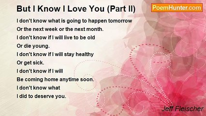 Jeff Fleischer - But I Know I Love You (Part II)