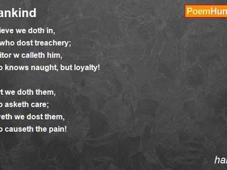 harsh sagi - Mankind