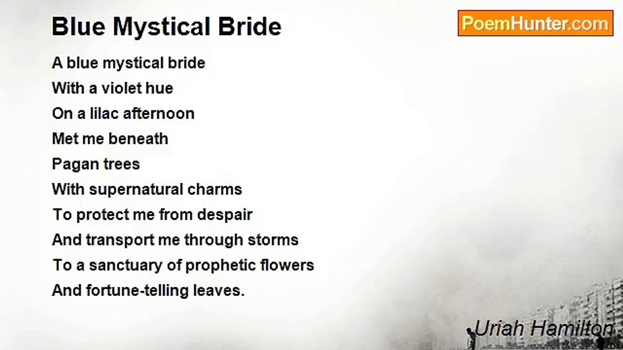 Uriah Hamilton - Blue Mystical Bride