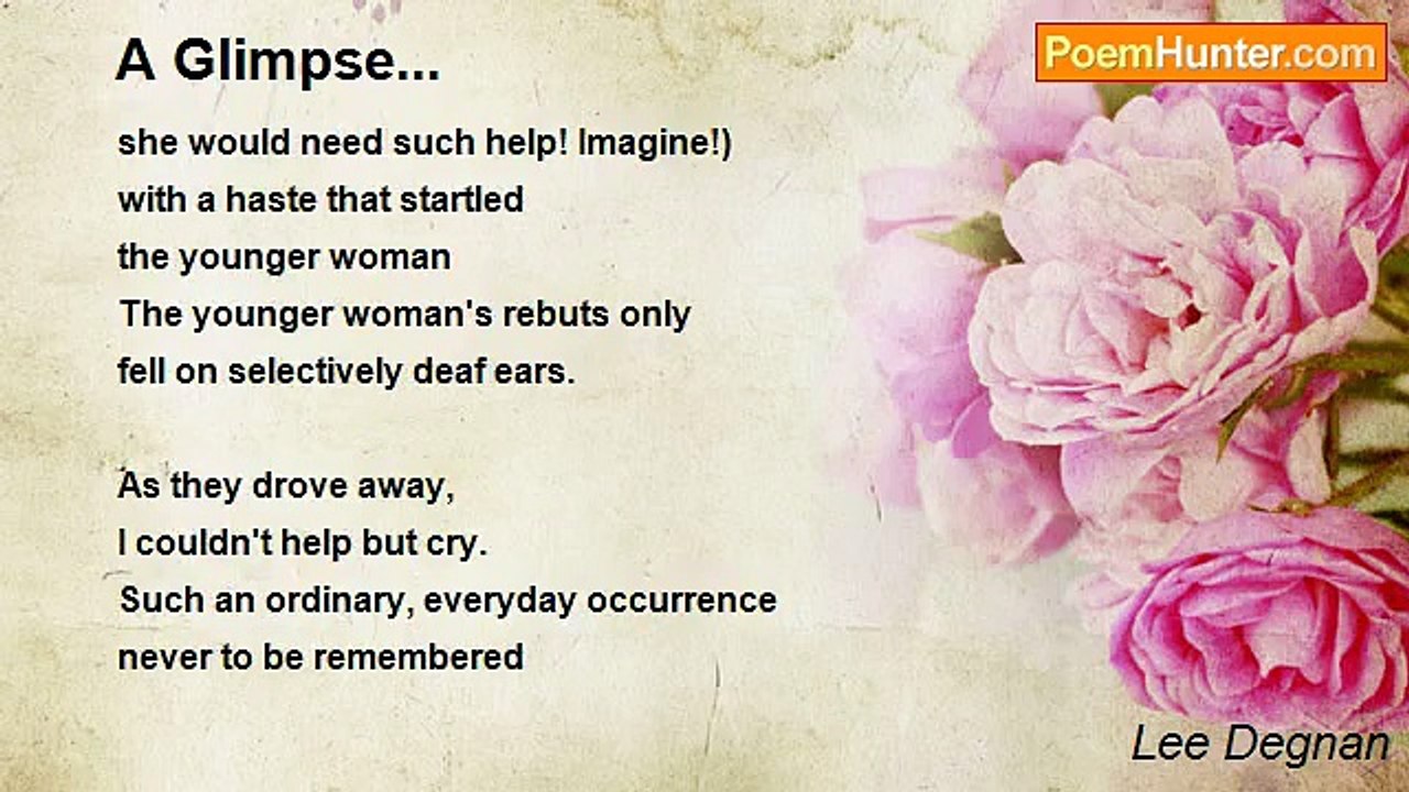 Lee Degnan - A Glimpse...