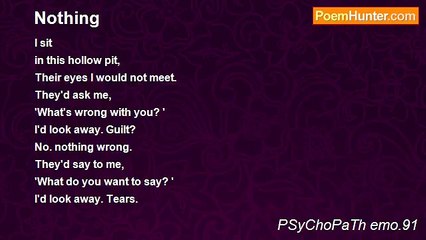PSyChoPaTh emo.91 - Nothing