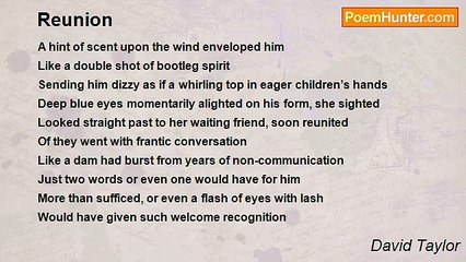 David Taylor - Reunion