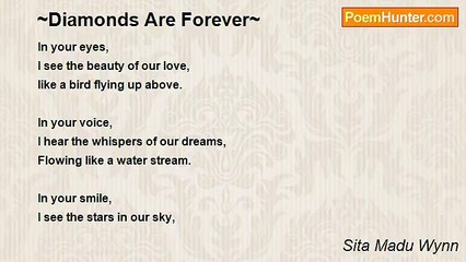 Sita Madu Wynn - ~Diamonds Are Forever~