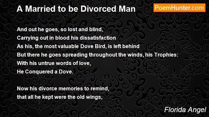 Florida Angel - A Married to be Divorced Man