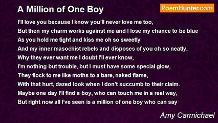Amy Carmichael - A Million of One Boy