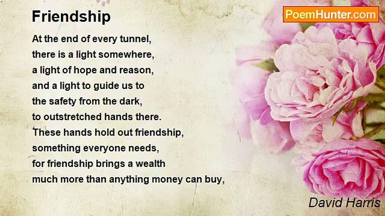 David Harris - Friendship