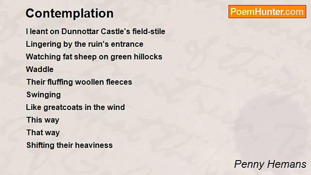 Penny Hemans - Contemplation