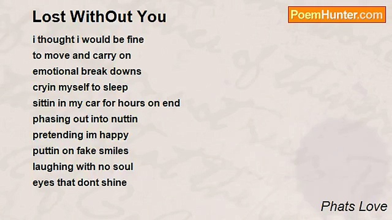 Phats Love - Lost WithOut You