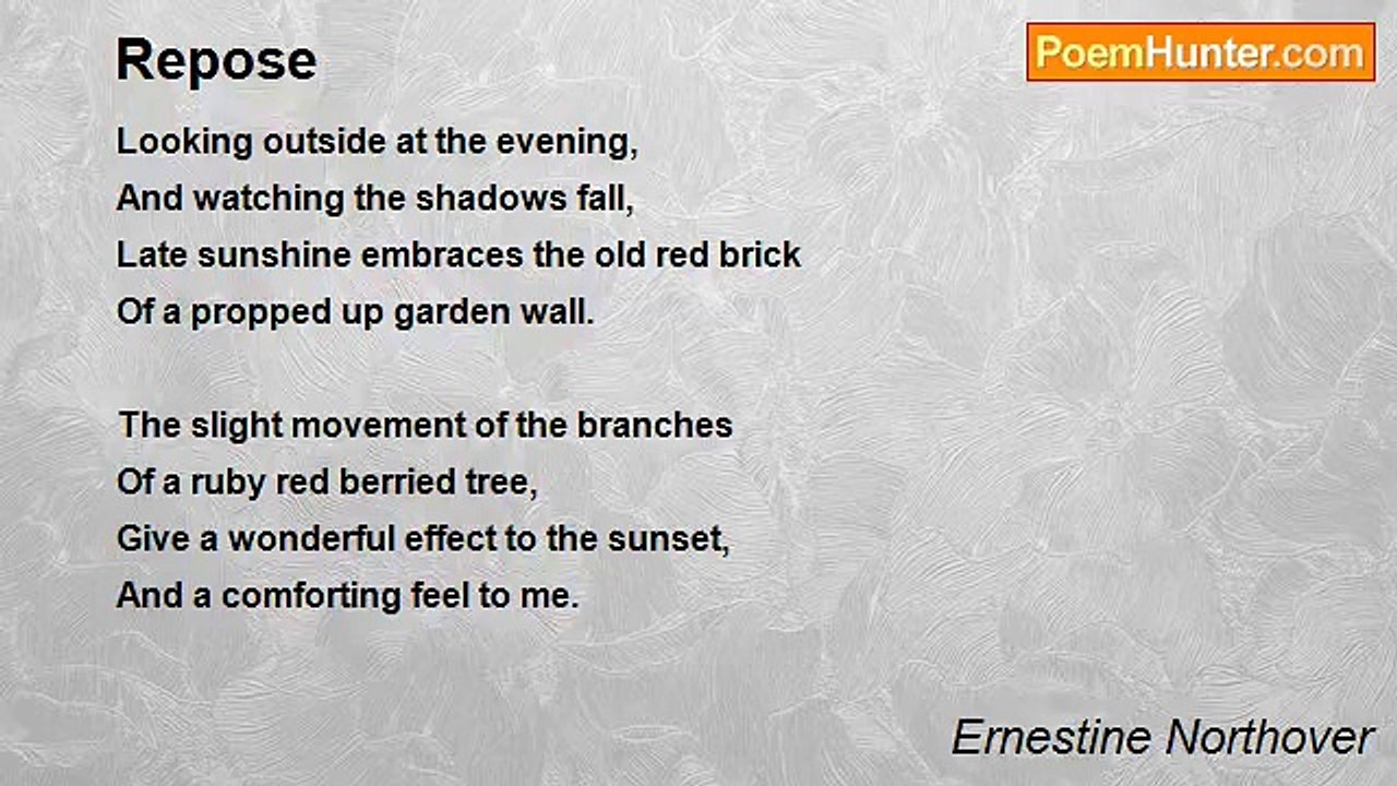 Ernestine Northover - Repose