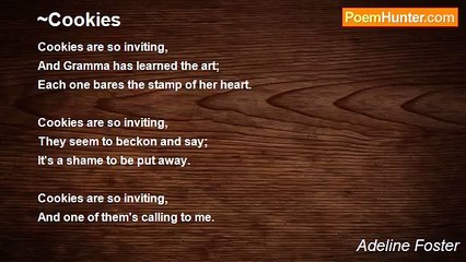 Adeline Foster - ~Cookies